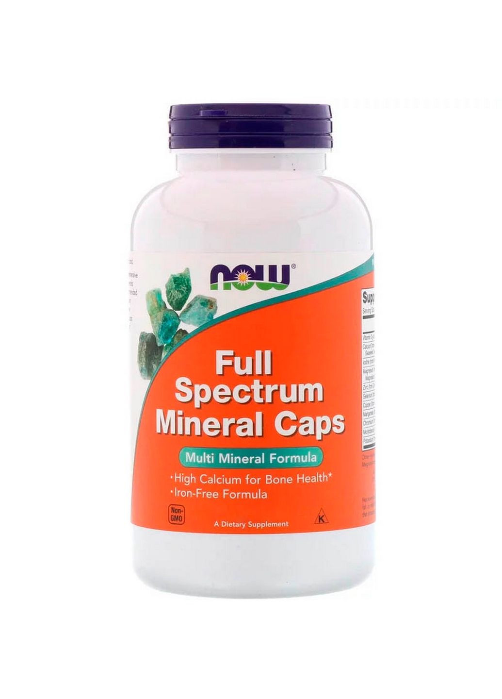 Вітаміни та мінерали Full Spectrum Mineral, 120 капсул Now (293341764)