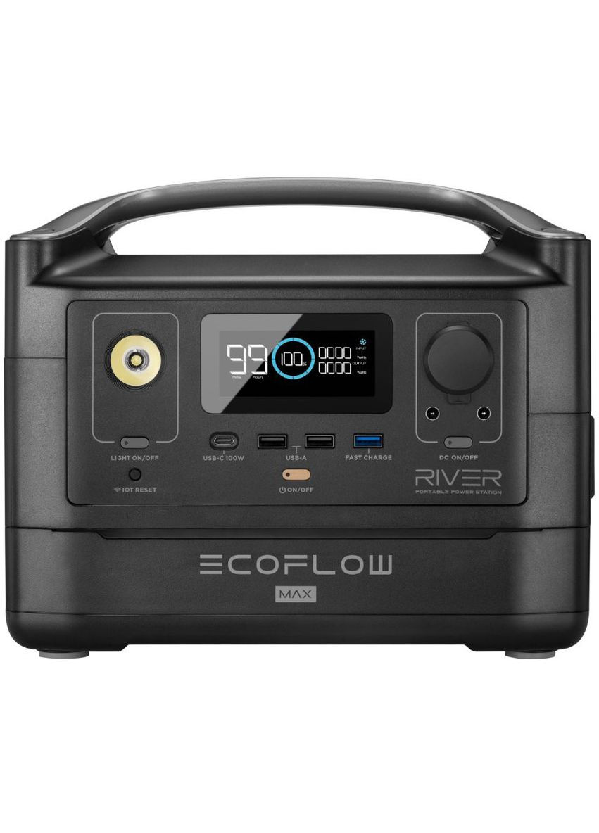 Зарядна станція RIVER Max (576 Вт·год) EFRIVER600MAXEU EcoFlow (279554322)