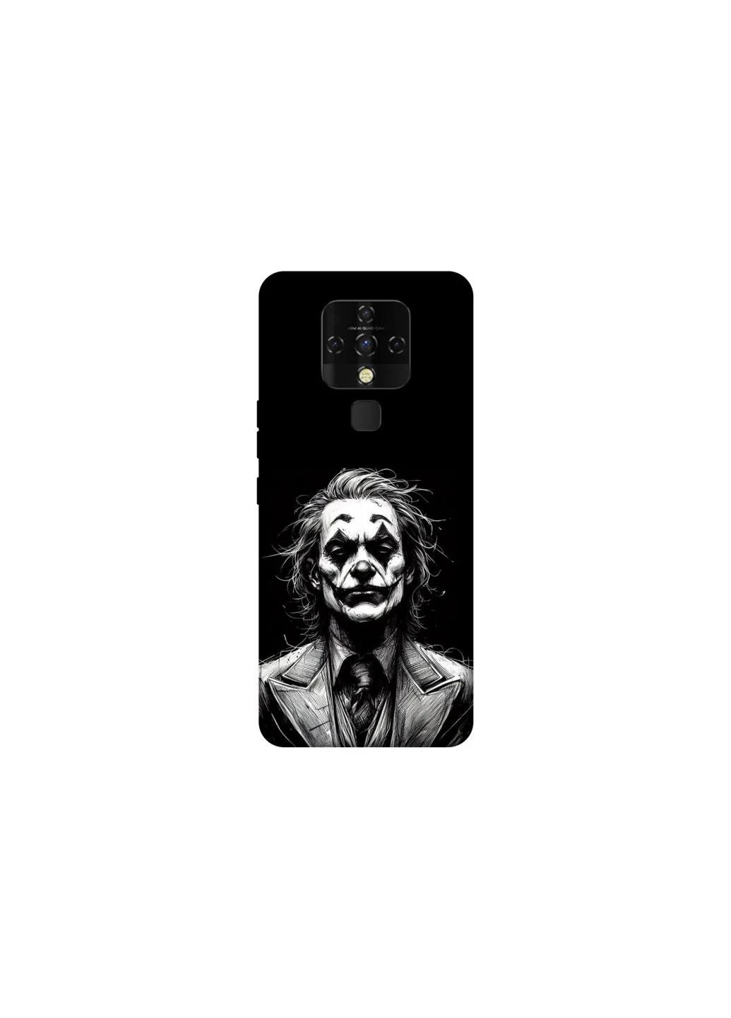 Чохол на TECNO Camon 16 SE Joker B&W Frontalka (354185382)