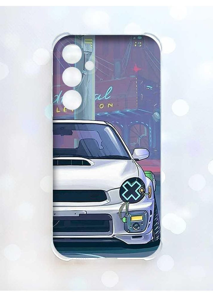 Чехол с утолщёнными углами на Samsung Galaxy S24 FE Авто аниме (принт 239) Creative (355397967)