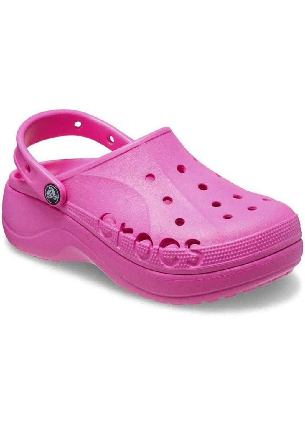 Сабо крокси на платформі Crocs Baya Platform Pink (353379835)