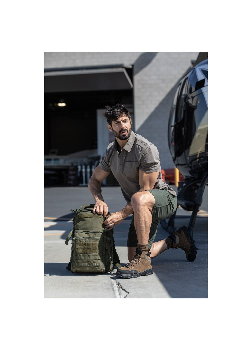 Шорты тактические 5.11 Apex Short Battle Brown 5.11 Tactical (315822757)