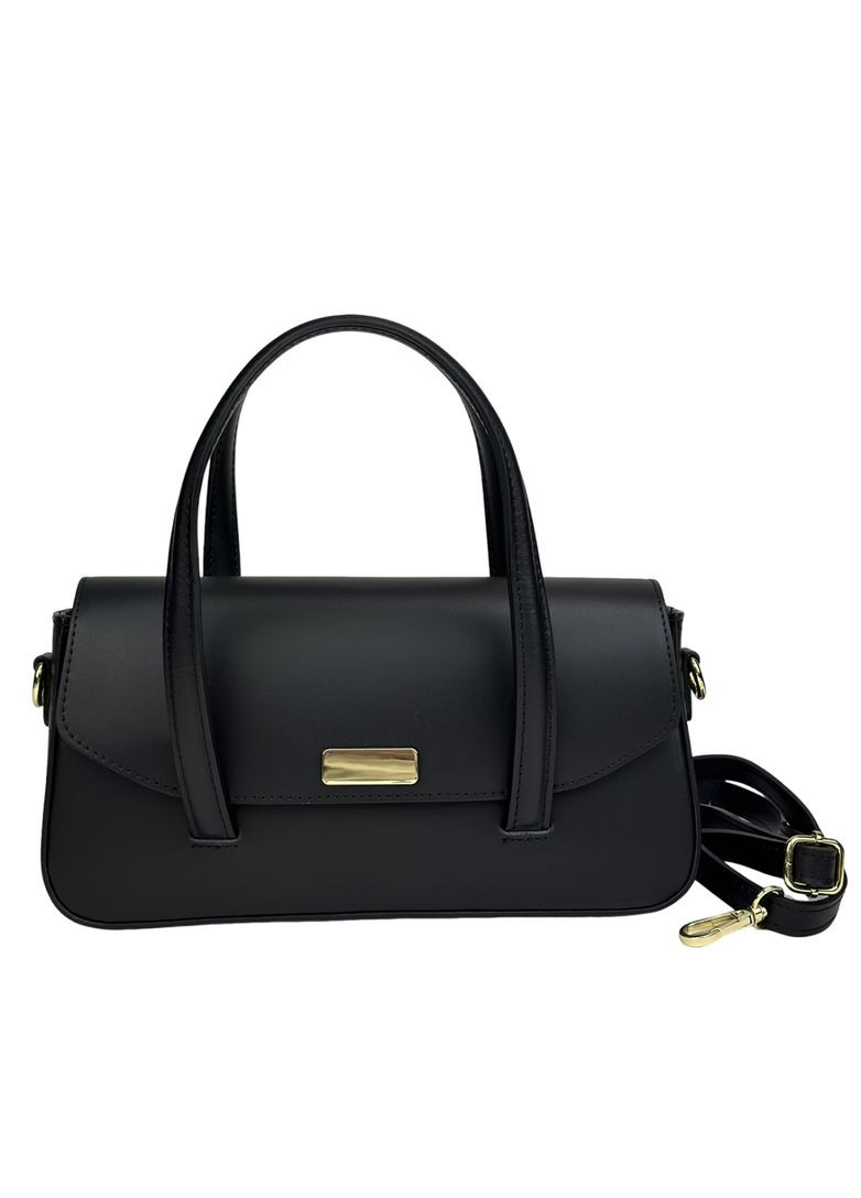 Классическая женская кожаная сумка с длинными ручками Italy RoyalBag F-IT-9899 (311620073)