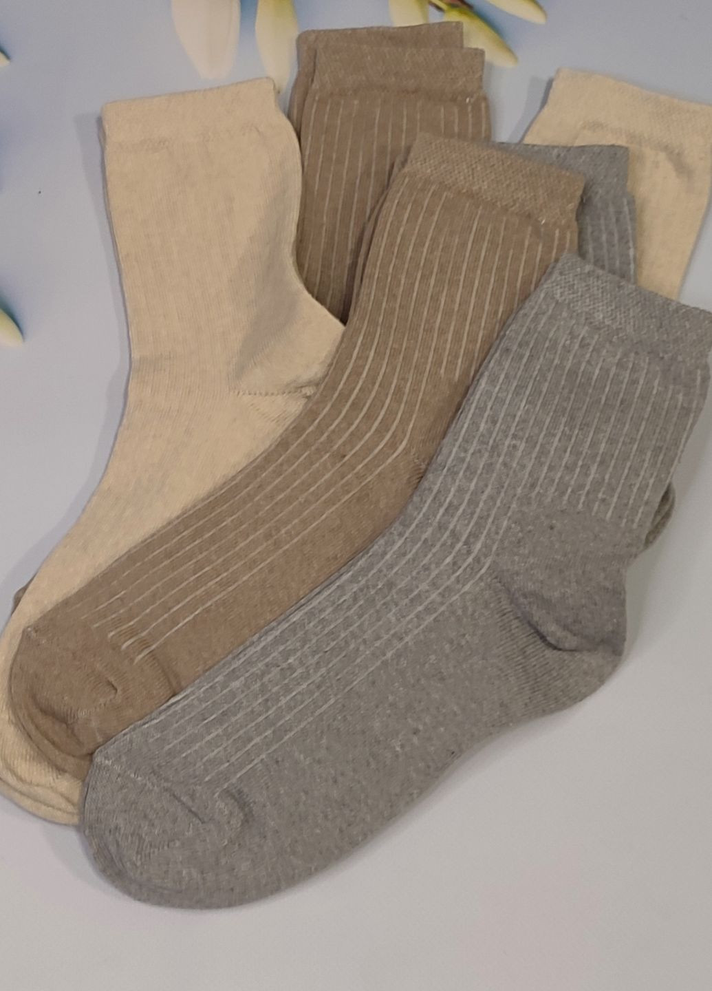 Комбіновані шкарпетки жіночі високі 6 пар ws 236/6 р.36-40 XTeam однотонні (352503909)