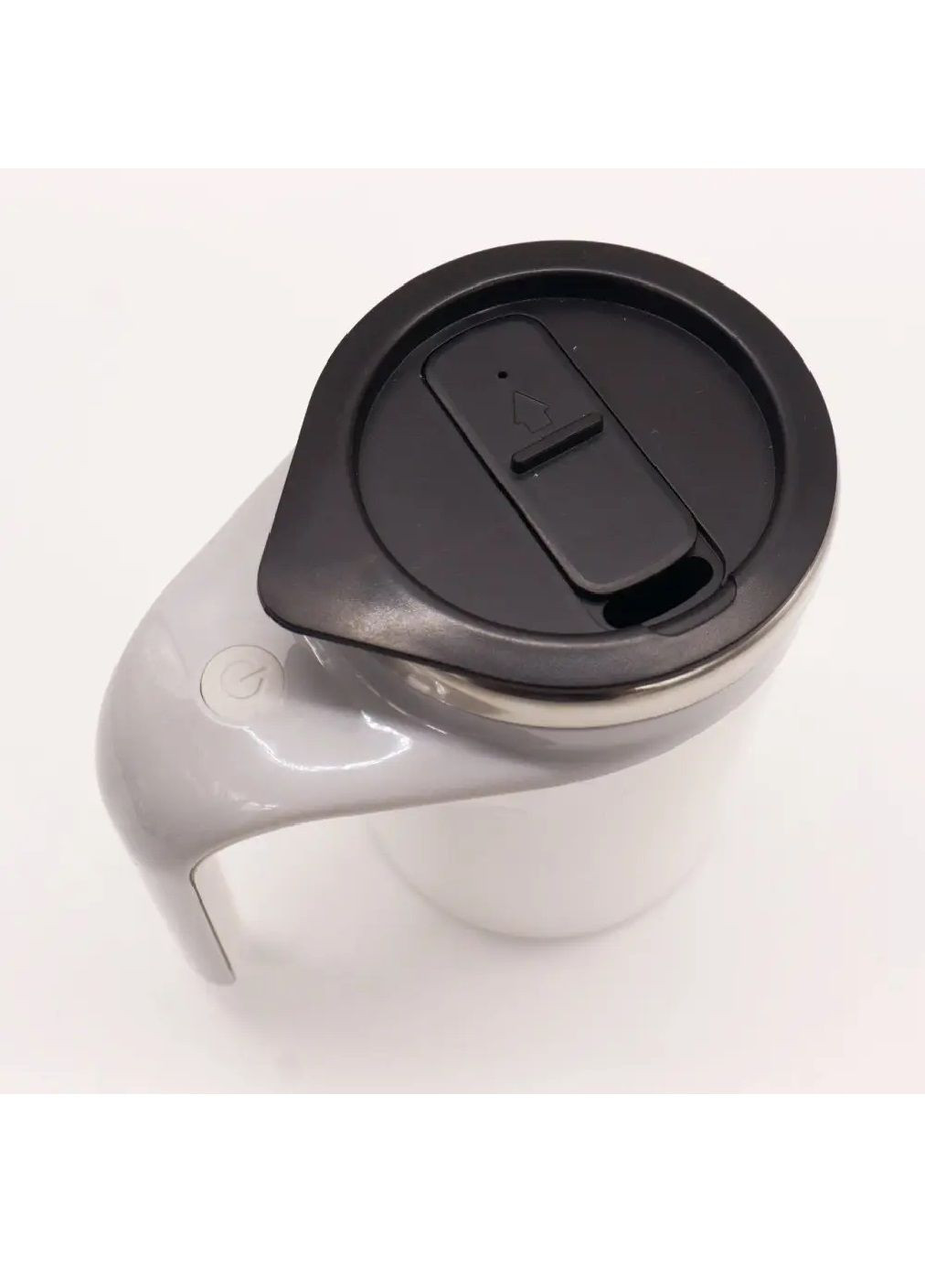 Автоматическая чашка кружка мешалка с крышкой от батареек для перемешивания чая кофе напитков 380 мл 13.5х9 см (480791-Prob) Unbranded (342616791)