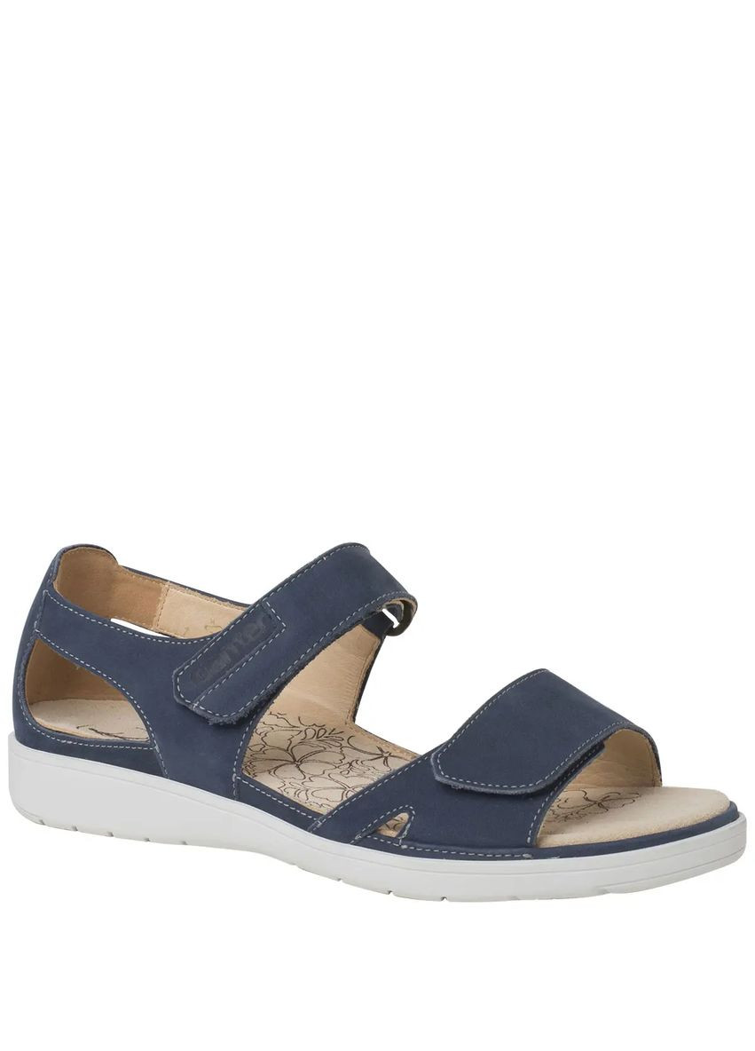 женские ортопедические сандалии gina, т.к. нубук (арт.7-20 0142 3700), (австрия) ( ) Ganter