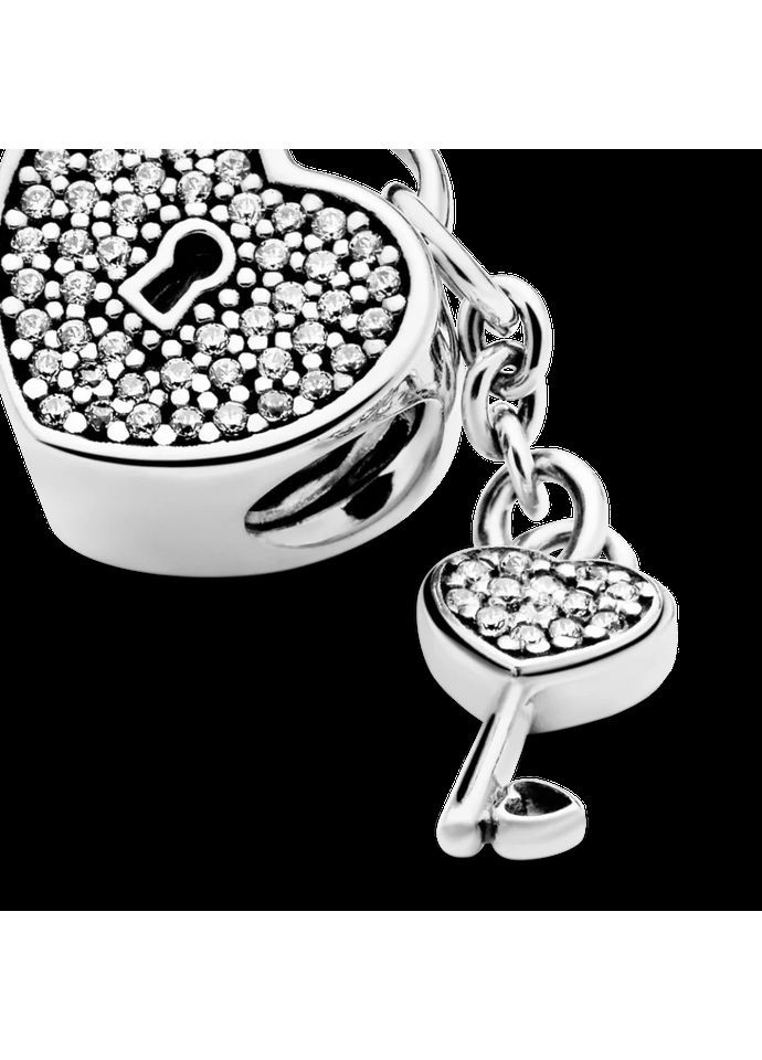 Срібна підвіска-шарм Пандора "Ключик до серця" 791429CZ Kabluchka (355344241)