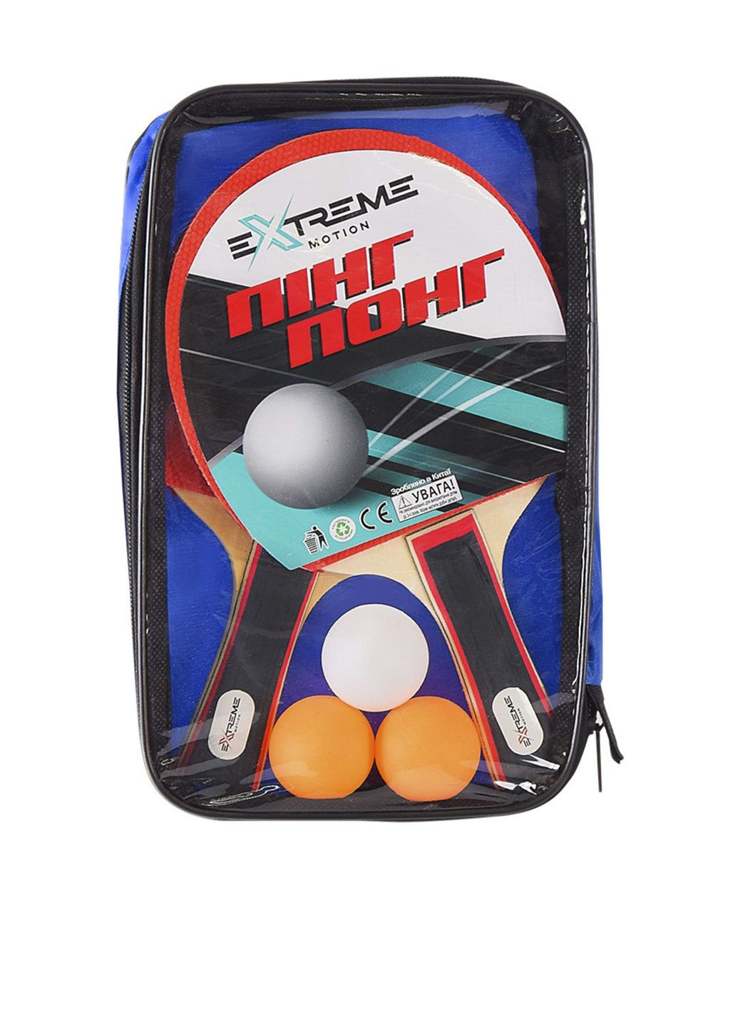 Набор для настольного тенниса цвет разноцветный ЦБ-00277111 Extreme Motion (329589520)