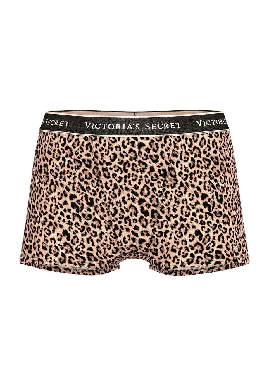 Жіночі трусики Logo Cotton High-Waist Boyshort Victoria's Secret (369365522)