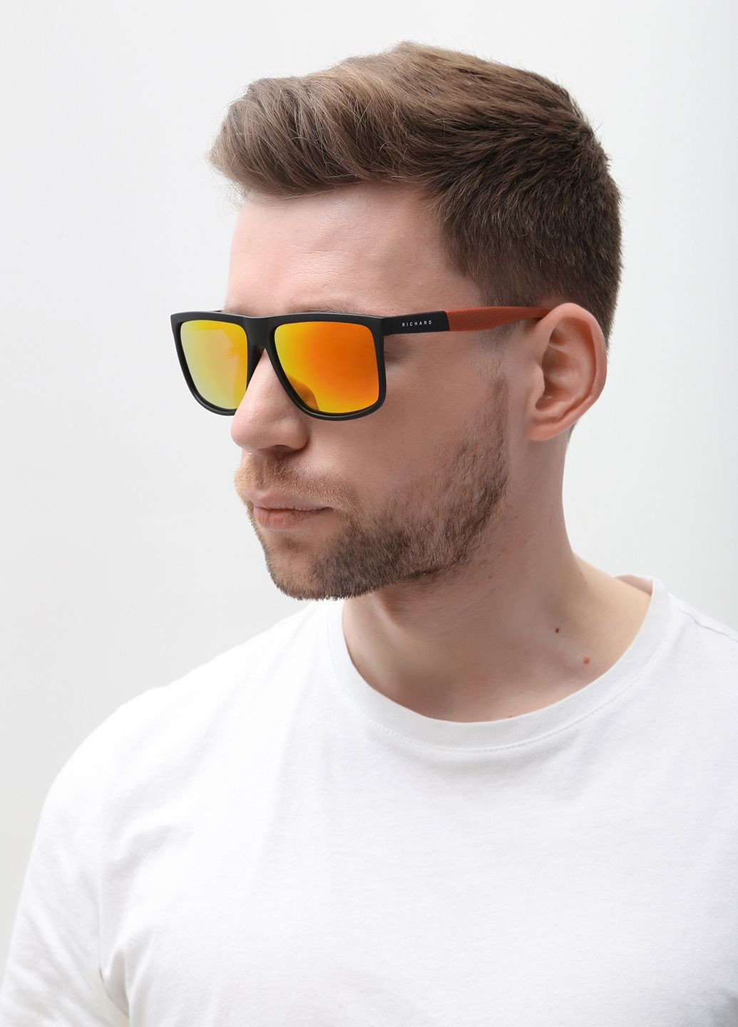 Чоловічі сонцезахисні окуляри з поляризацією TR9034 114012 Thom RICHARD (289356344)