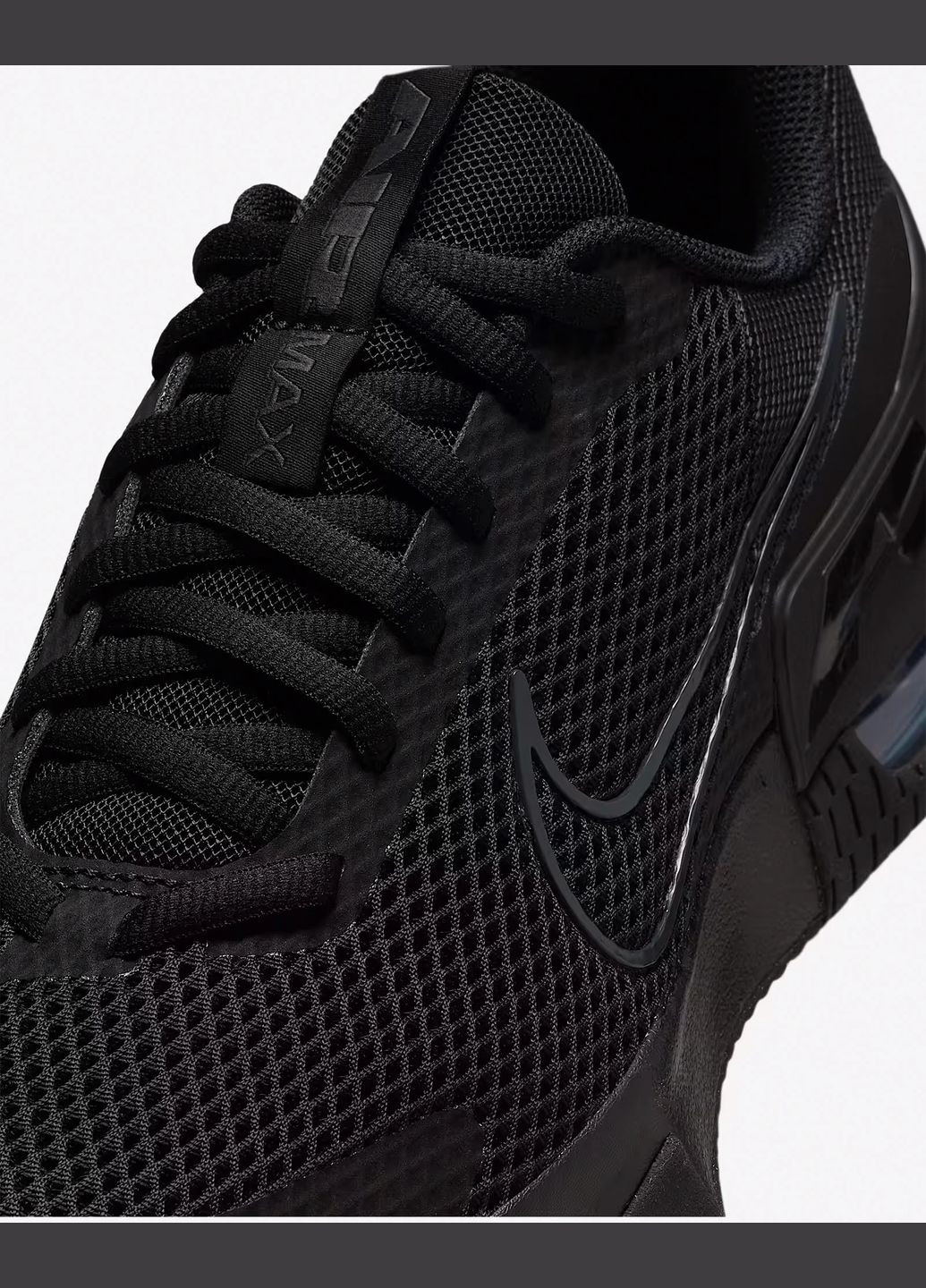 Черные всесезонные мужские кроссовки air max alpha trainer 6 fq1833-003 весна-лето текстиль сетка черные Nike