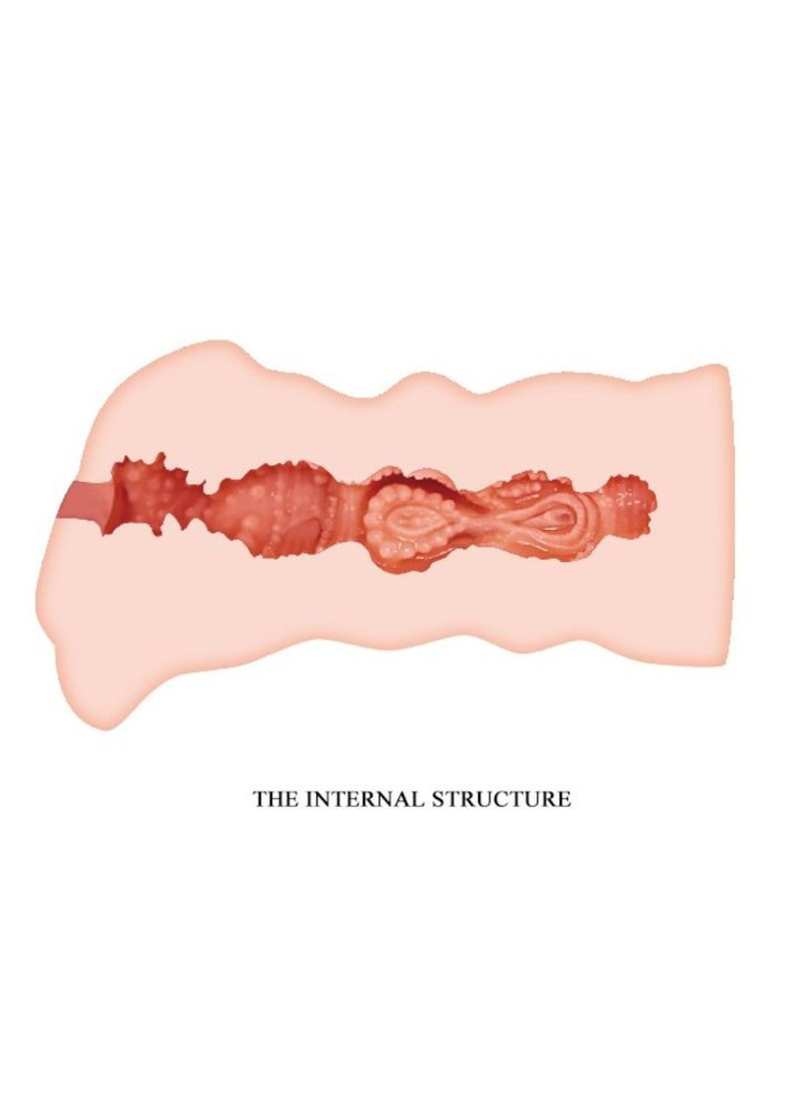 Сочная вагина мастурбатор Crazy Bull "Leila" LyBaile (302087319)