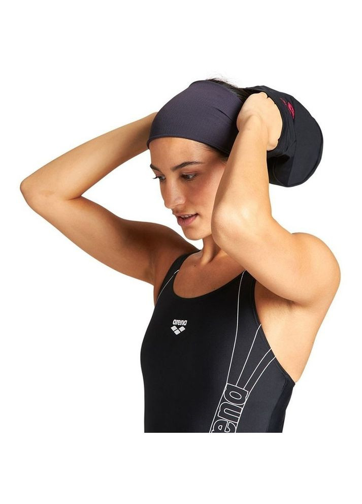 Шапочка для плавання Smartcap чорна 004401-100 Arena (357263842)