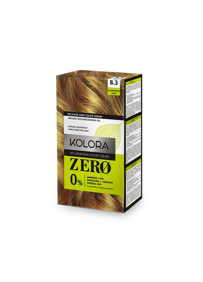 Краска для волос KOLORA ZERO 8.3 Aroma (292559325)