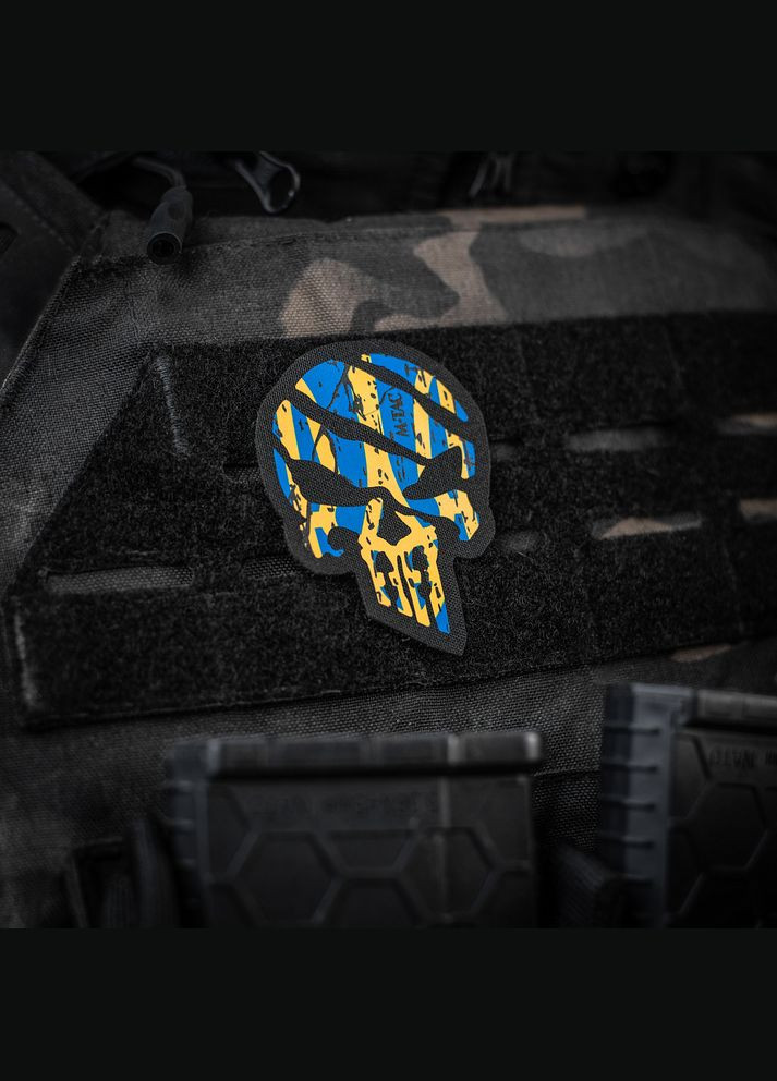 Нашивка Ukrainian Punisher M-TAC (315047285)