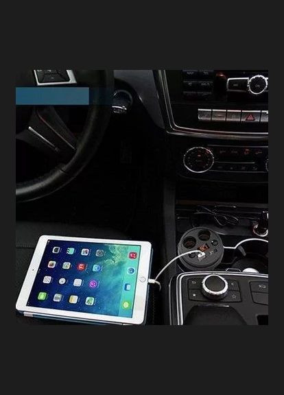 Автомобільний Розгалужувач Прикурювача Konnwei На 2 Виходи та 2USB (12/24V) 600Вт Струм 5А (5029320) Clefers (311207601)