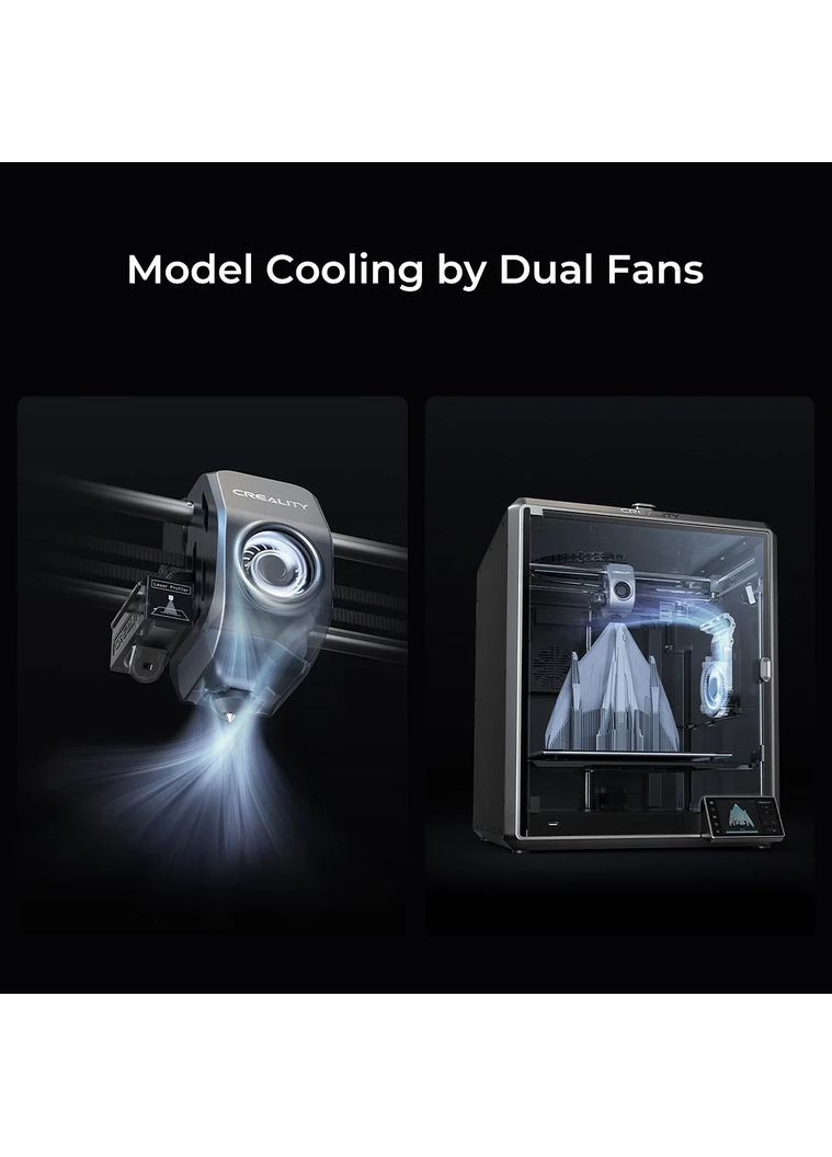 3D-принтер /модель 24год/ai lidar/камера/ Creality K1 MAX (370597262)