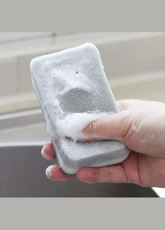 Набір губок для миття посуду 5шт Сірі China (323158497)