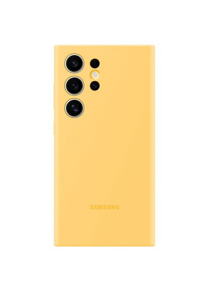 Чехол для мобильного телефона (EFPS928TYEGWW) Samsung s24 ultra silicone case yellow (279327538)