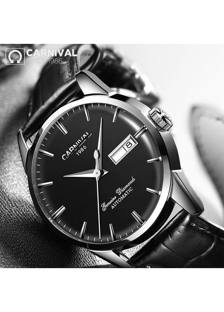 Наручний годинник чоловічий Flagman Сріблястий (2752) Carnival (362711439)