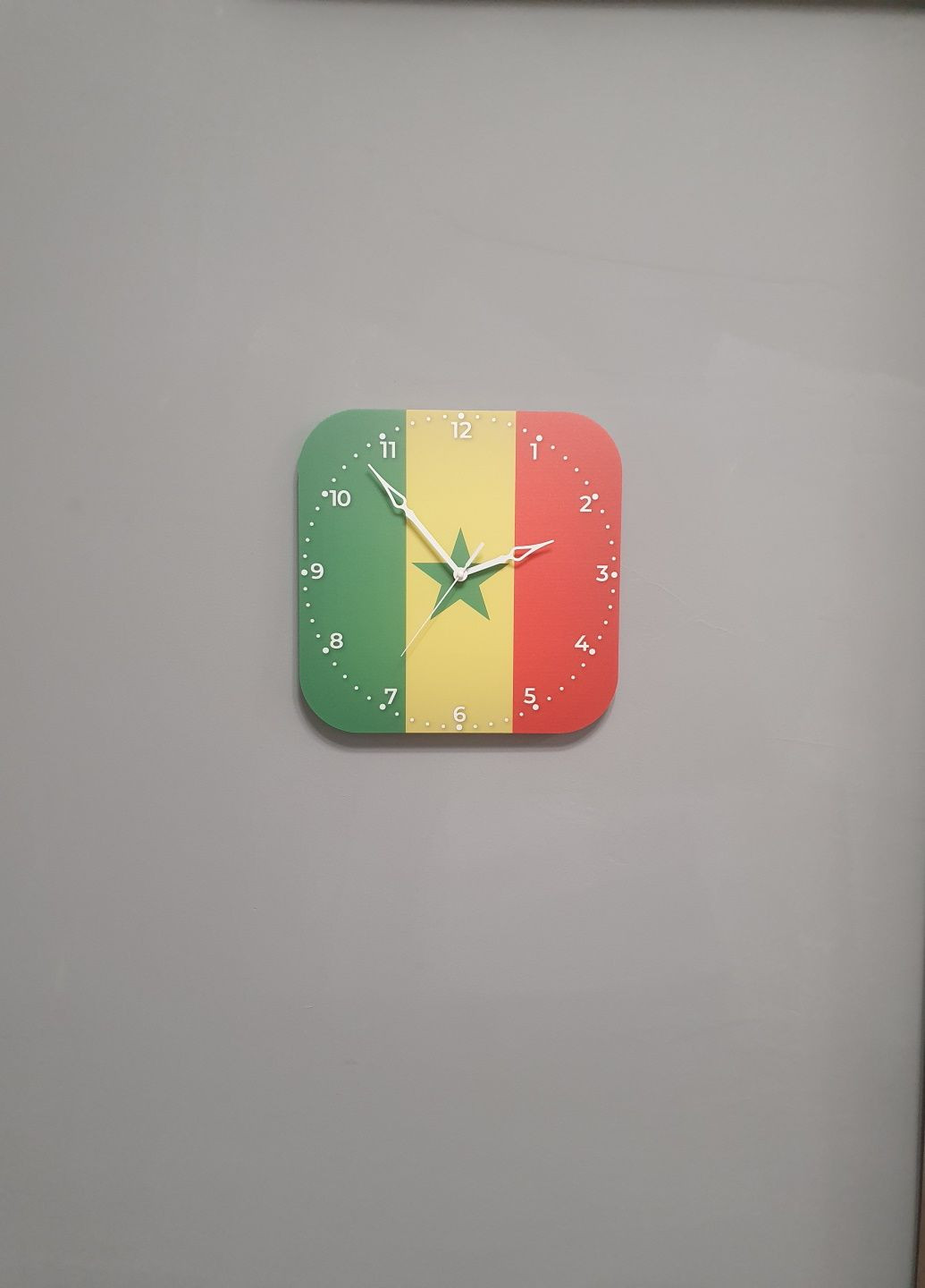 Часы настенные флаг Сенегала No Brand (321989358)