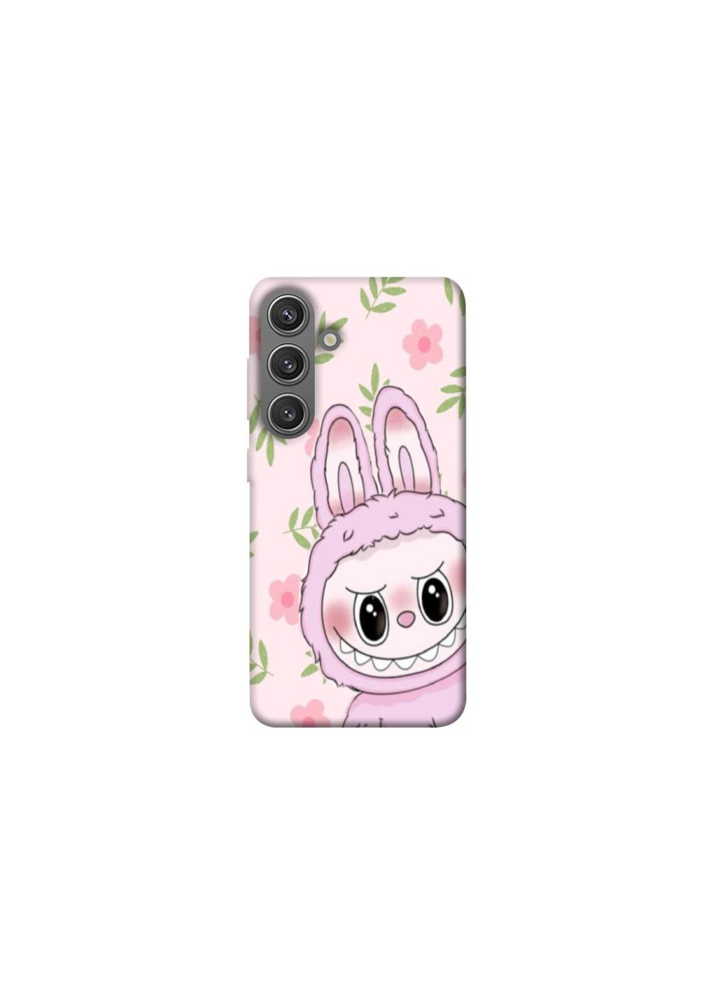 Чехол на Samsung Galaxy S24 Blossom Pink Labubu Frontalka (352206759)