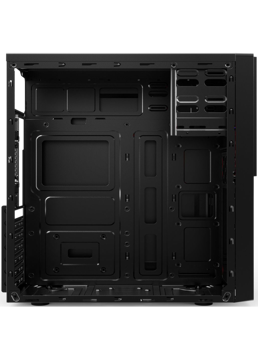 Корпус ALFA без БЖ Black (-E190-3U) 2E (360418766)