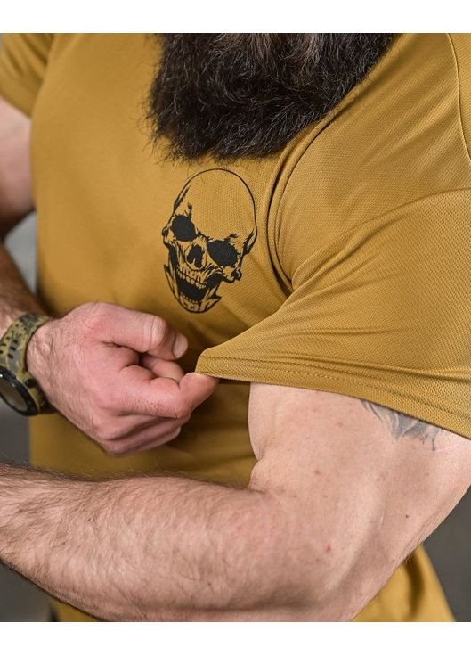 Тактична чоловіча футболка Подруга койот No Brand (352473817)