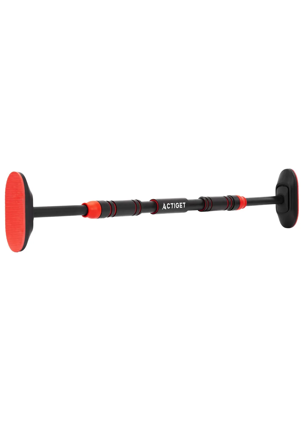 Турник раздвижной Actiget 72-105 см ACT0168 Black/Red No Brand (410890794)