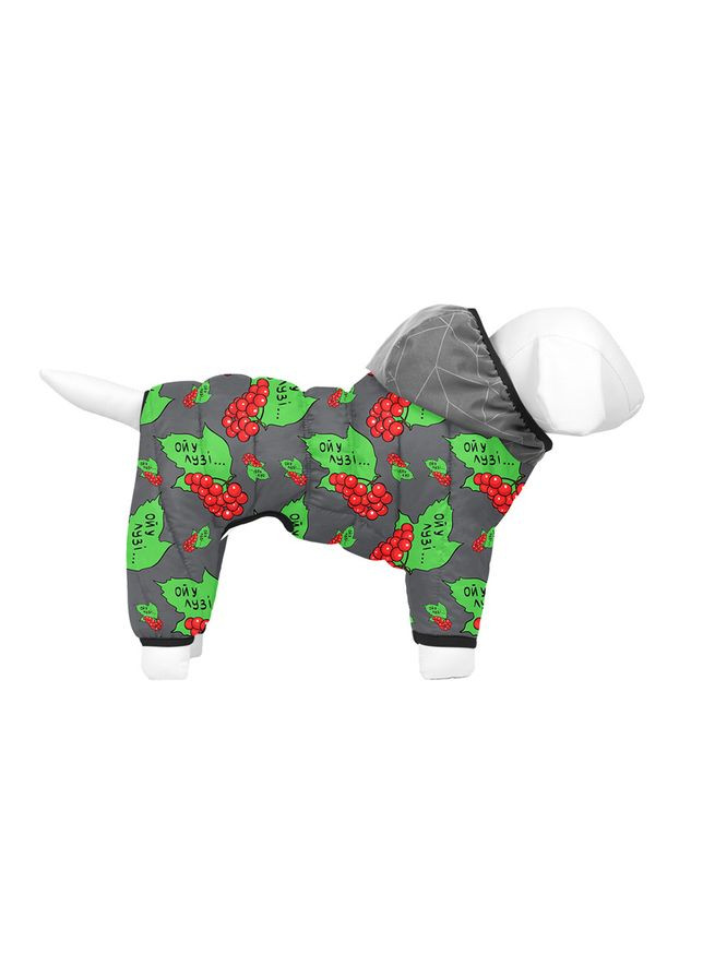 Комбинезон для собак Clothes рисунок "Калина",, В 47-50 см, С 30-33 см WAUDOG (363199945)