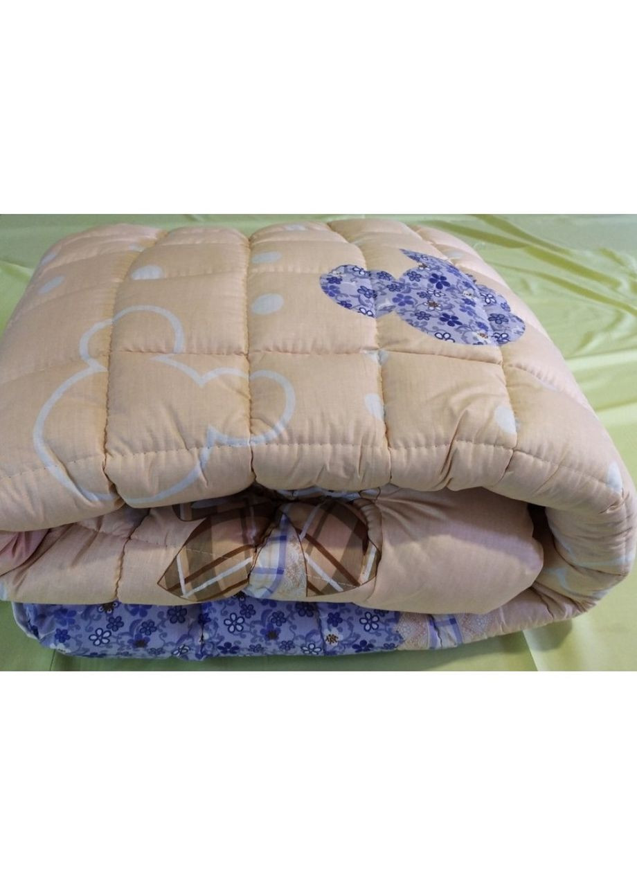 Двоспальна ковдра VITAL-TEXTIL бежевий бязь Gold Vital-Textile (307088489)