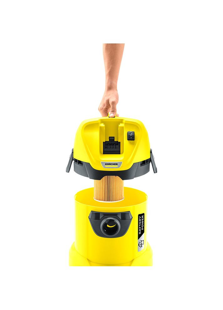 Пилосос WD 3 Battery (1.629-910.0) KARCHER (323043717)