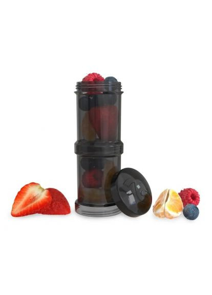 Контейнер для зберігання продуктів (24889) Twistshake 2 шт 100 мл Чорні (366153899)