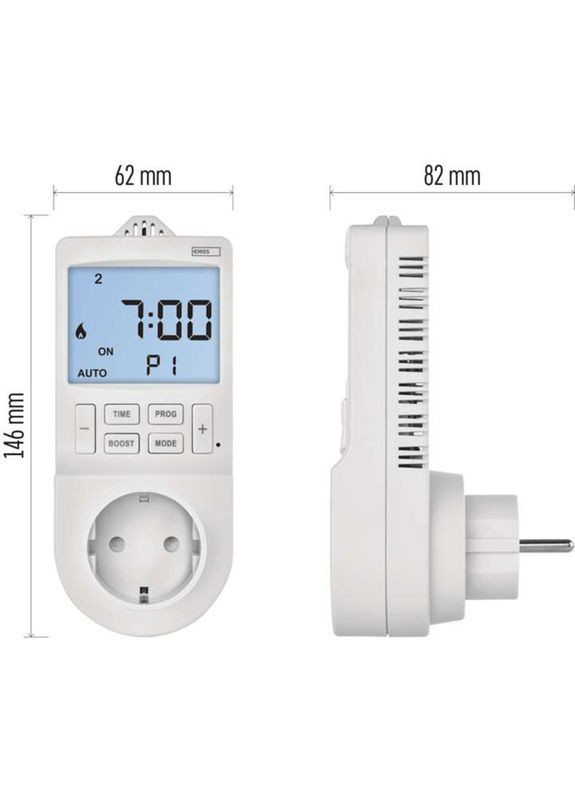 Регулятор температуры P56601SHt 2-в-1 WiFi (P56601SH) Emos (370033565)