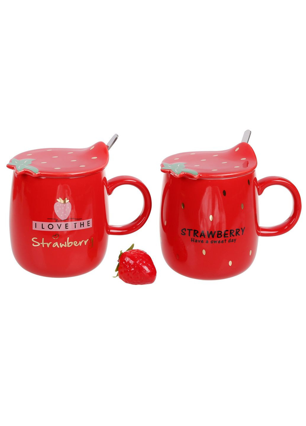 Заварник фарфоровый 420 мл Клубнички Bona Di 927-214 BonaDi (364108470)