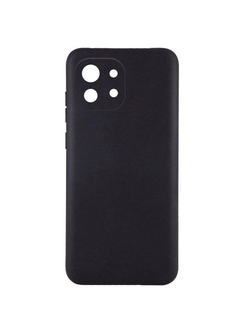 Чёрный силиконовый чехол с защитой камеры для Xiaomi Mi 11 Lite Epik (278642817)