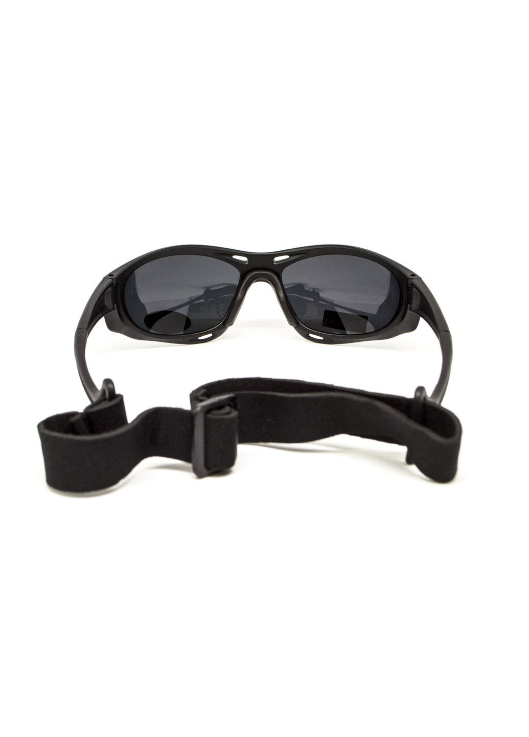 Очки поляризационные Hydro Polarized (dark gray) Anti-Fog, черные линзы в черной оправе BluWater (319704515)