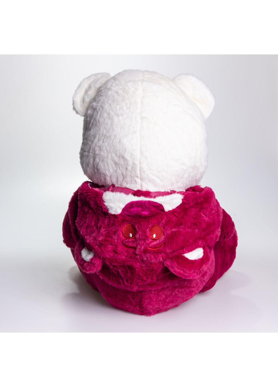 М'яка іграшка-плед, подушка 3 в 1 Ведмедик Тедді в костюмі Лотсо плед в іграшці 40×35×15 (см) дитячий плед іграшка 520-2R Yiwu (370707403)