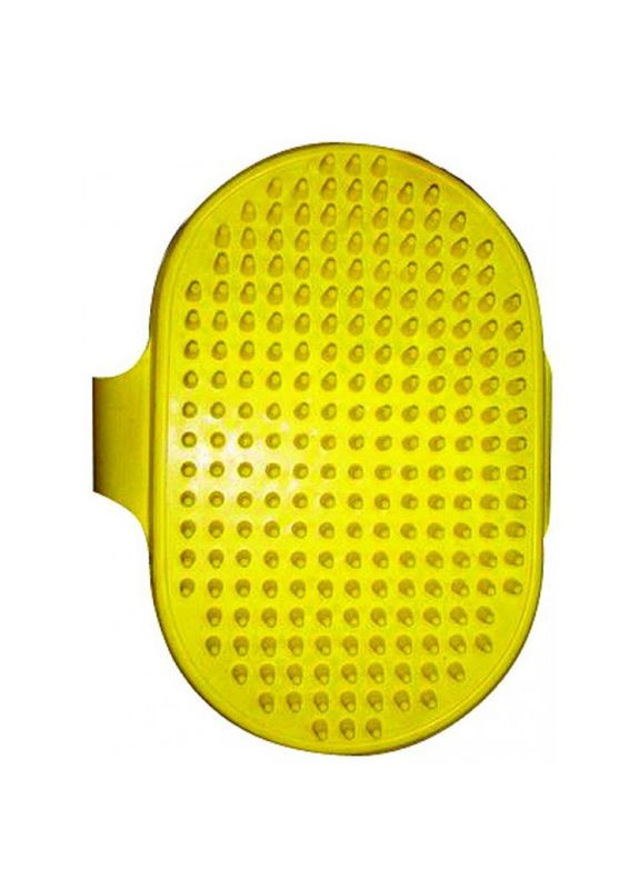 Щетка силиконовая на руку с ремешком для вычесывания шерсти у собак и кошек Dog Salon 8х13 см 482,72 TATRAPET (290708170)