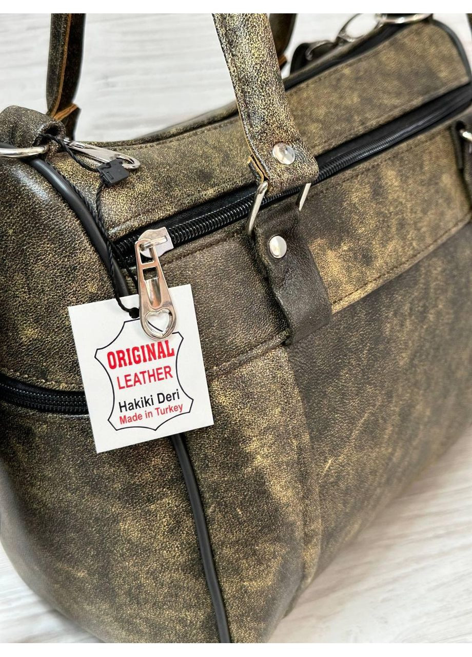 Сумка жіноча коричнева натуральна шкіра 109054/2 No Brand (362024467)