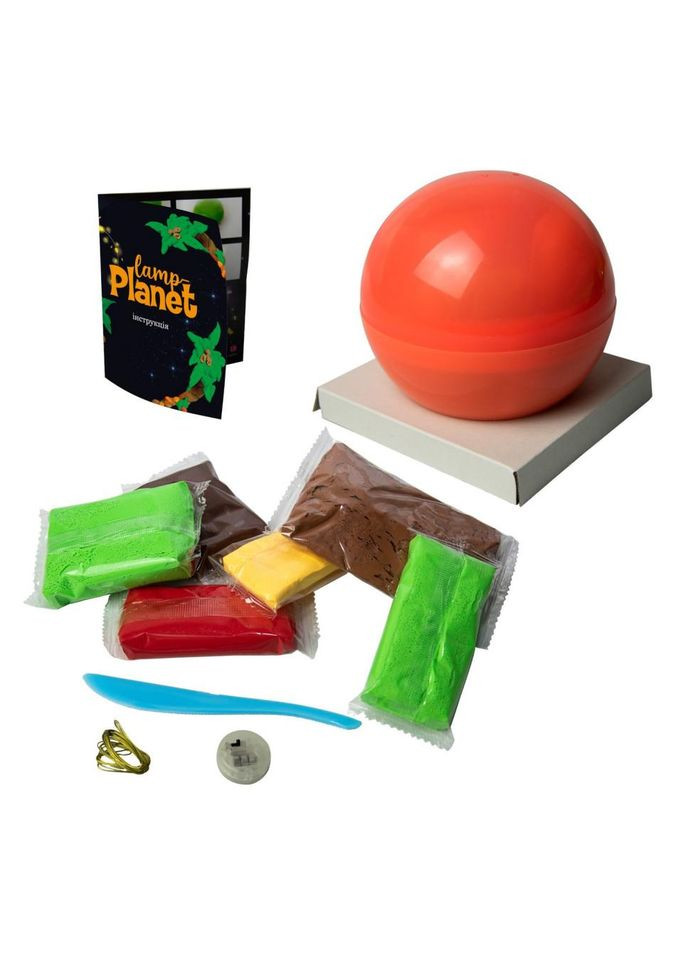 Набір для творчості "Lamp-planet" 30222 пластмасові напівсфери No Brand (339779783)