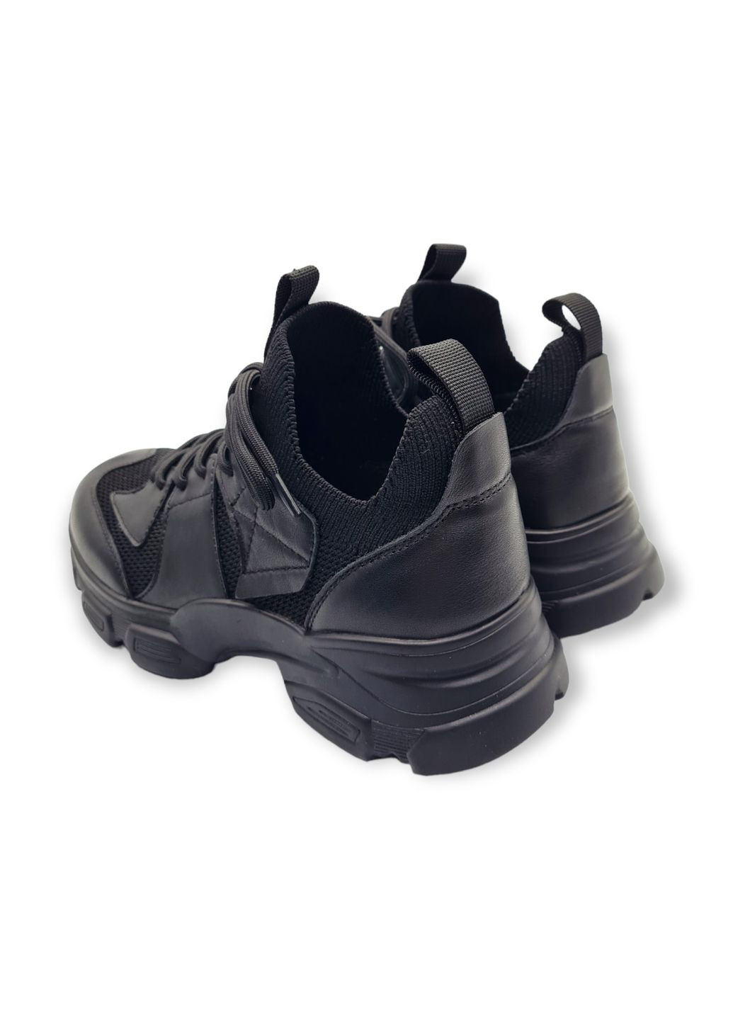 Чорні кросівки (р) шкіра/текстиль 0-1-1-am-20226-118-1 Danler