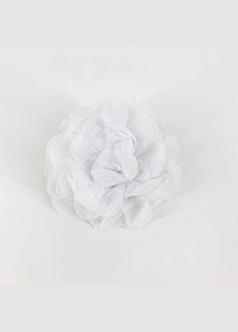 Резиночка для волос, арт. 8, белый цветок. BetiS (347766210)