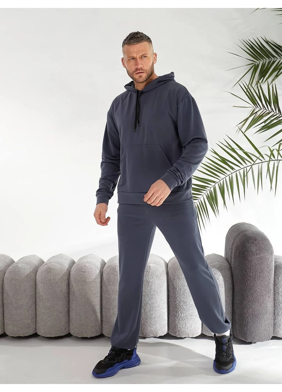 Чоловічий спортивний костюм з капюшоном Fashion (382614176)