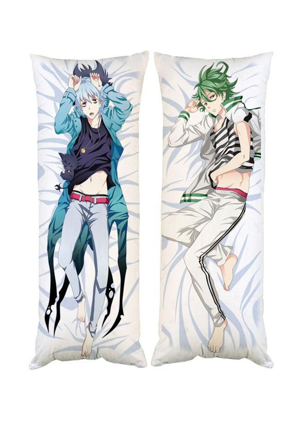 Подушка дакимакура Куро и Сакуя Ватануки Servamp Сервамп Слуга Вампир декоративная ростовая подушка для No Brand (328315224)