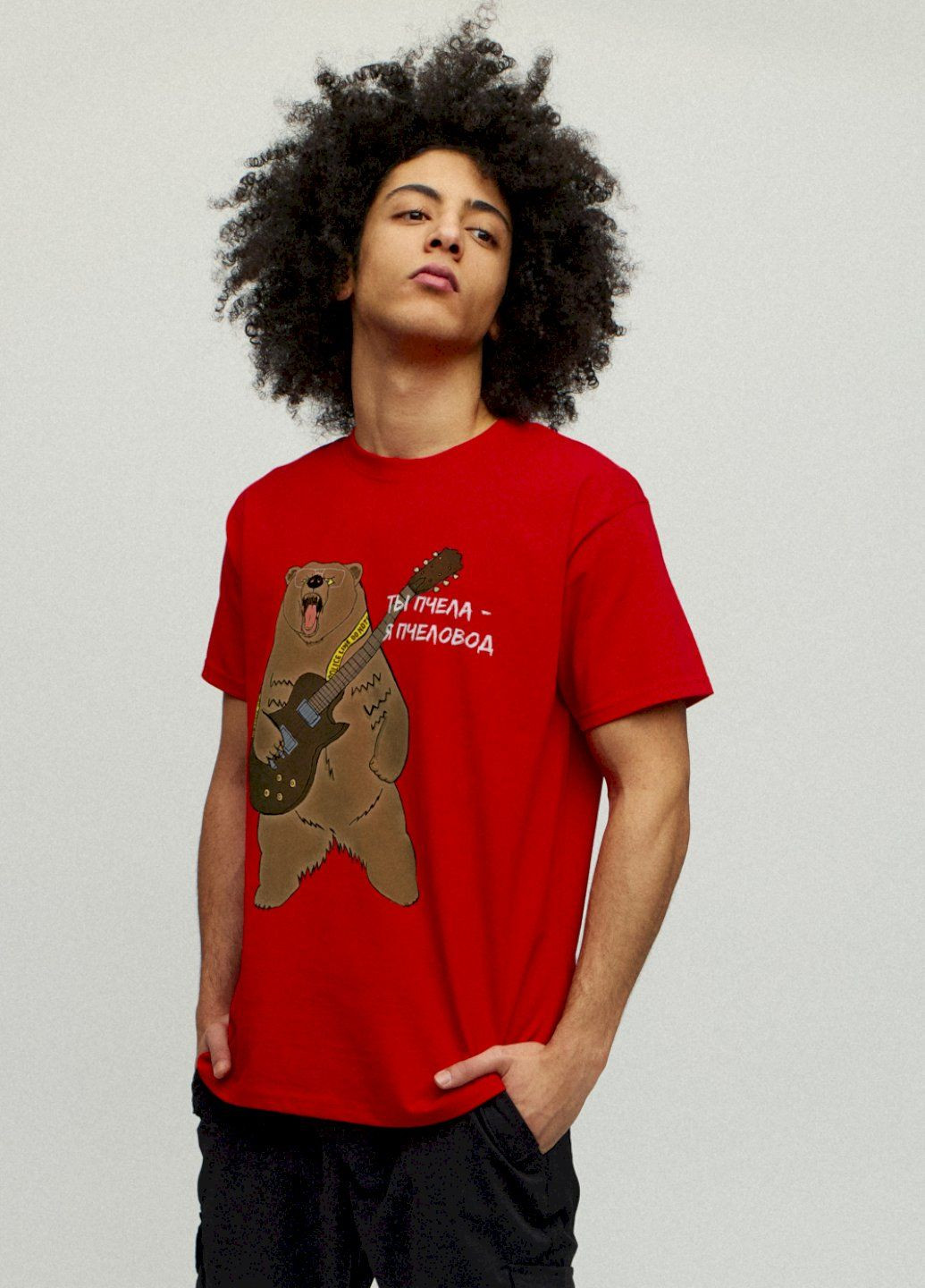 Червона футболка чоловіча YAPPI