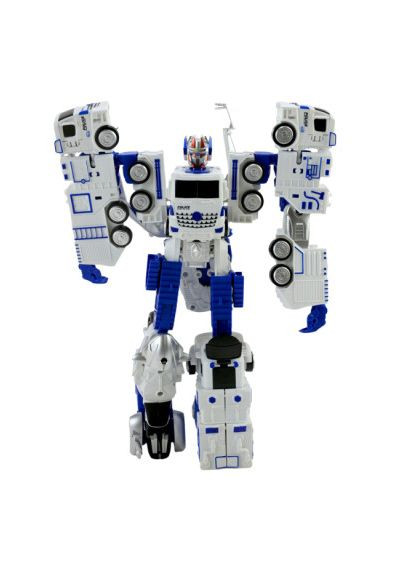 Игровой набор Трансформер сине-белый 5 в 1 (788-96Y) Країна іграшок (370778676)
