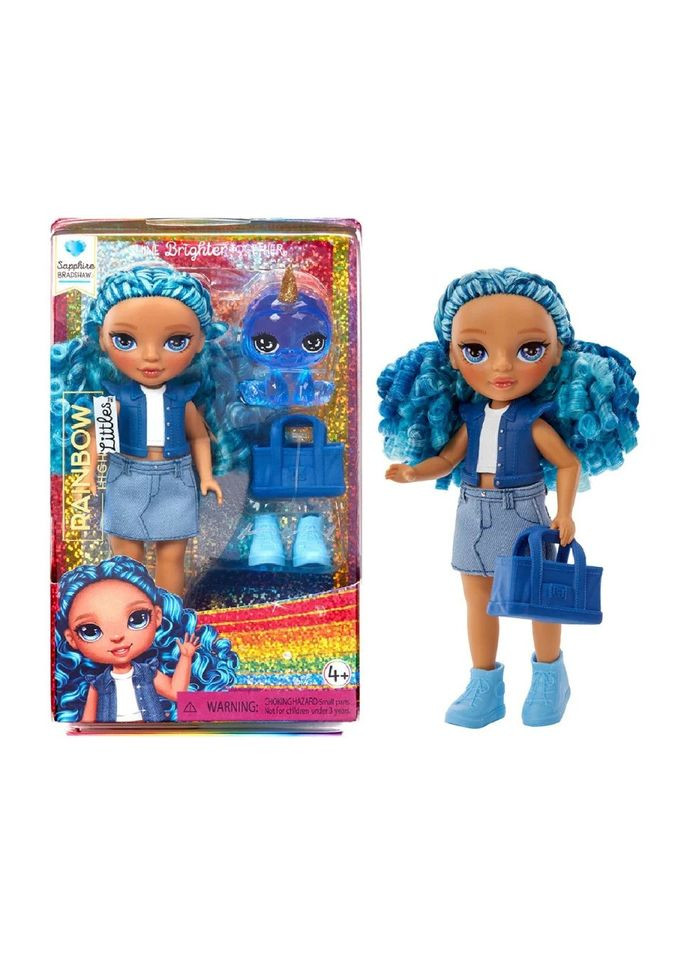 Игровой набор с куклой "Сапфира" 531197 серии "Littles" с аксессуарами Rainbow High (316273711)