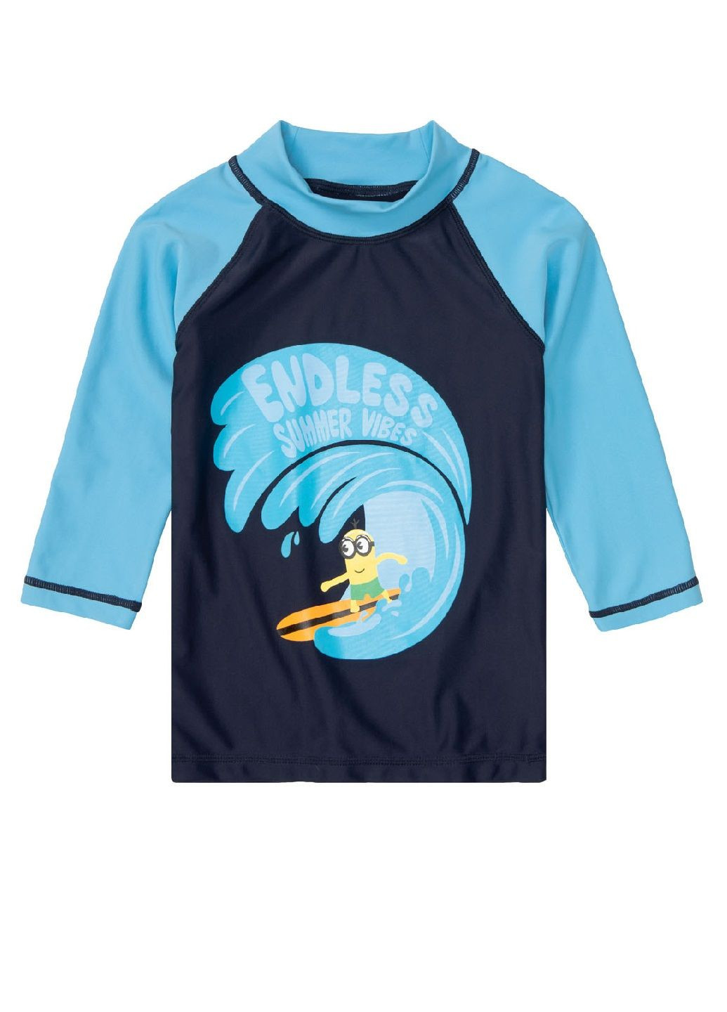 Синяя летняя футболка для плавания Lidl
