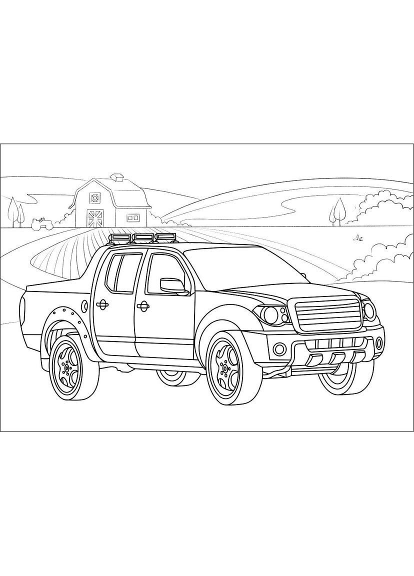 Розмальовка Супер автомобілі 12 сторінок () 1 Вересня 743057 (366578369)